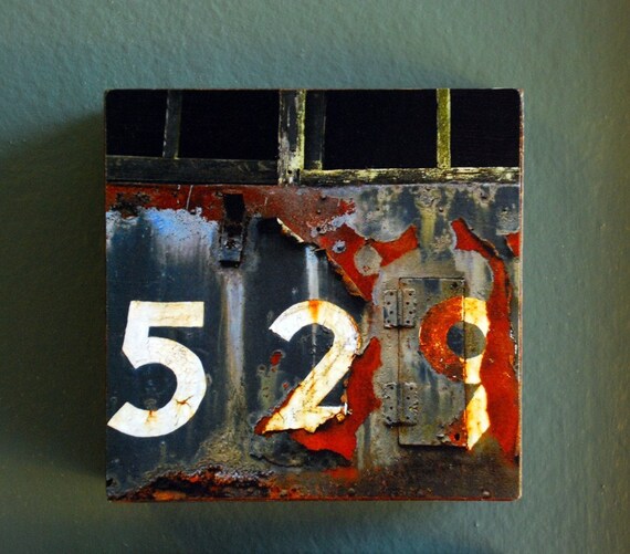 Train 529, a photo block (SALE)