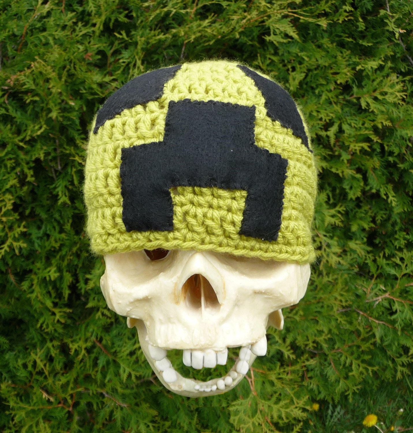 Crochet Creeper Cap