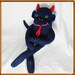 Little Blue Devil Sock Monkey
