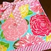 Lilly Pulitzer Half Apron in Umbrella Flowers