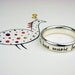 sterling silver ring engraved with Shakespeare quote, size 5 1/4