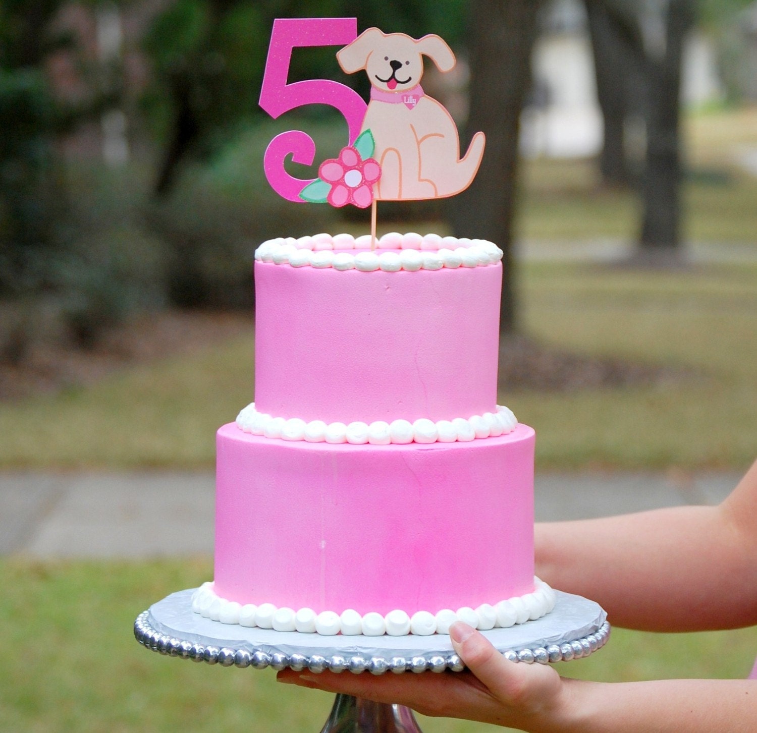 The PUPPY LOVE Collection - Custom Cake Topper from Mary Had a Little Party