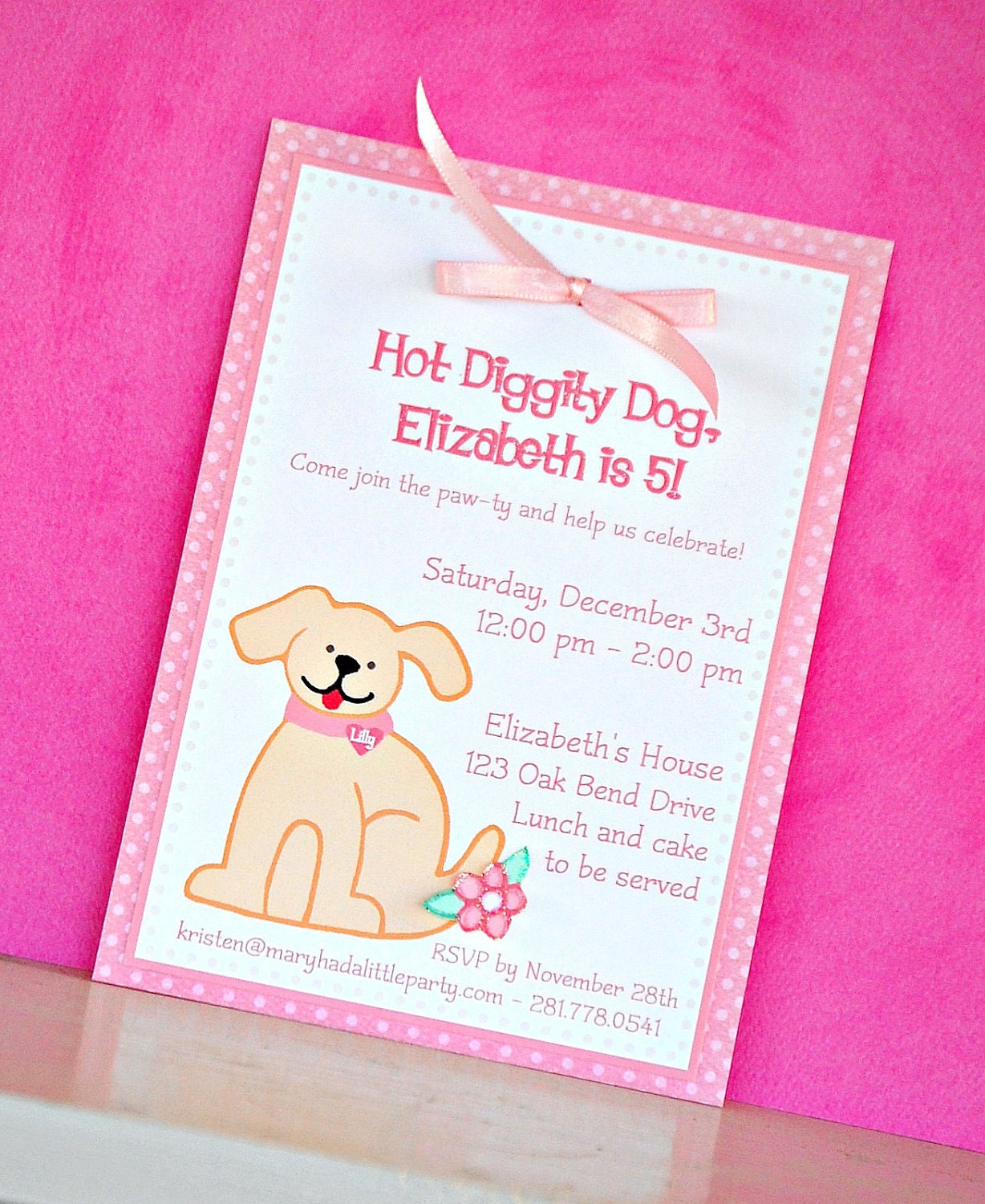 The PUPPY LOVE Collection - Custom Invitations from Mary Had a Little Party