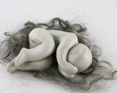 This numbness is  a womb for me where I grow thick new skin - small therapy sculpture - made to order