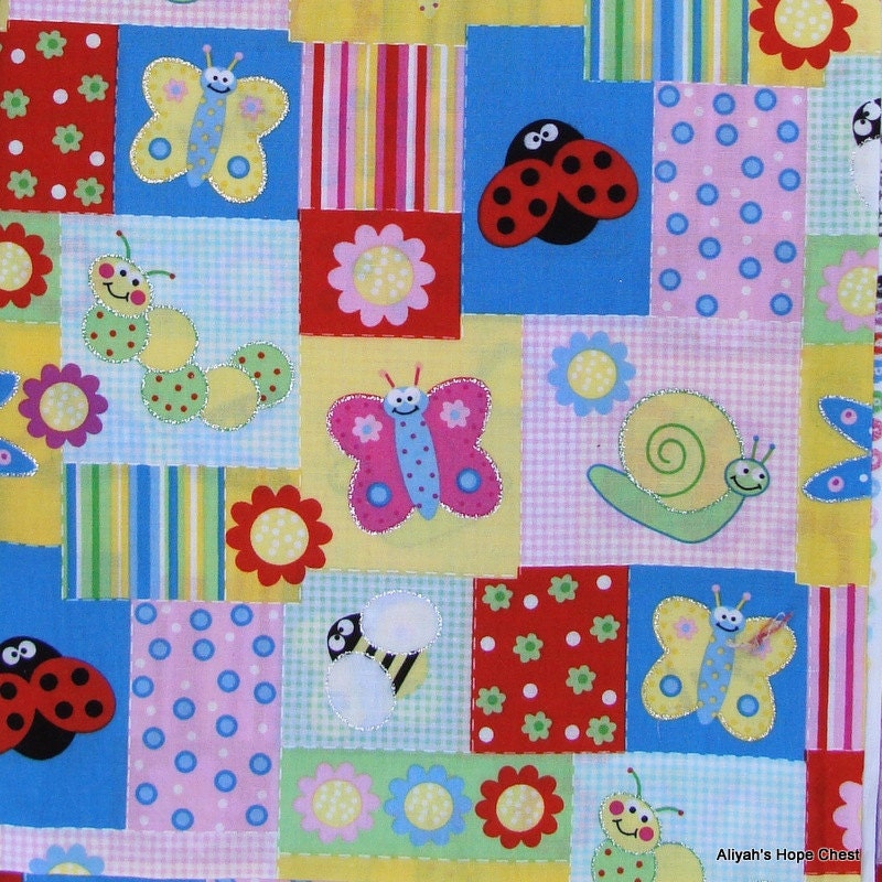 Nursery Print Fabric --- 1 Yard (((buy 3 yards get FREE shipping with coupon code 3yards)))