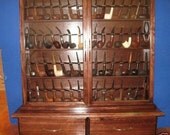 56 Pipe Rack Display Cabinet Churchwarden Item  192B