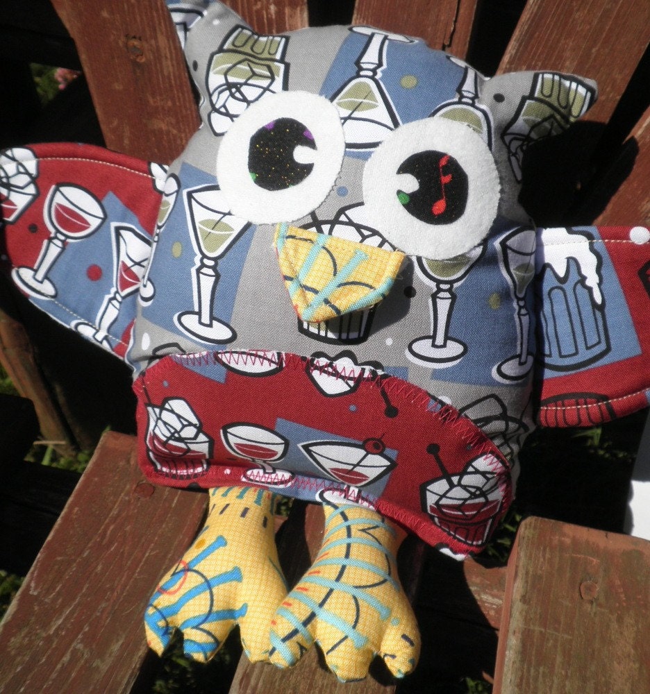 Grahambo the Owl in Grey