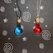 Pair of Health and Mana Potion Necklaces - Friendship Set