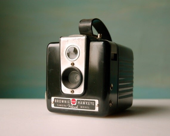 Vintage Camera. Bakelite Kodak Brownie Hawkeye