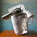 357 Magnum Hair Dryer. Vintage Novelty Pistol Hairdryer D Reserved for MissBettyRocker