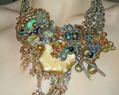 Baroque Breastplate Statement Necklace