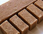 Organic Pumpkin and Oatmeal Goat Milk Farmhouse Soap...creamy, real pumpkin, oats