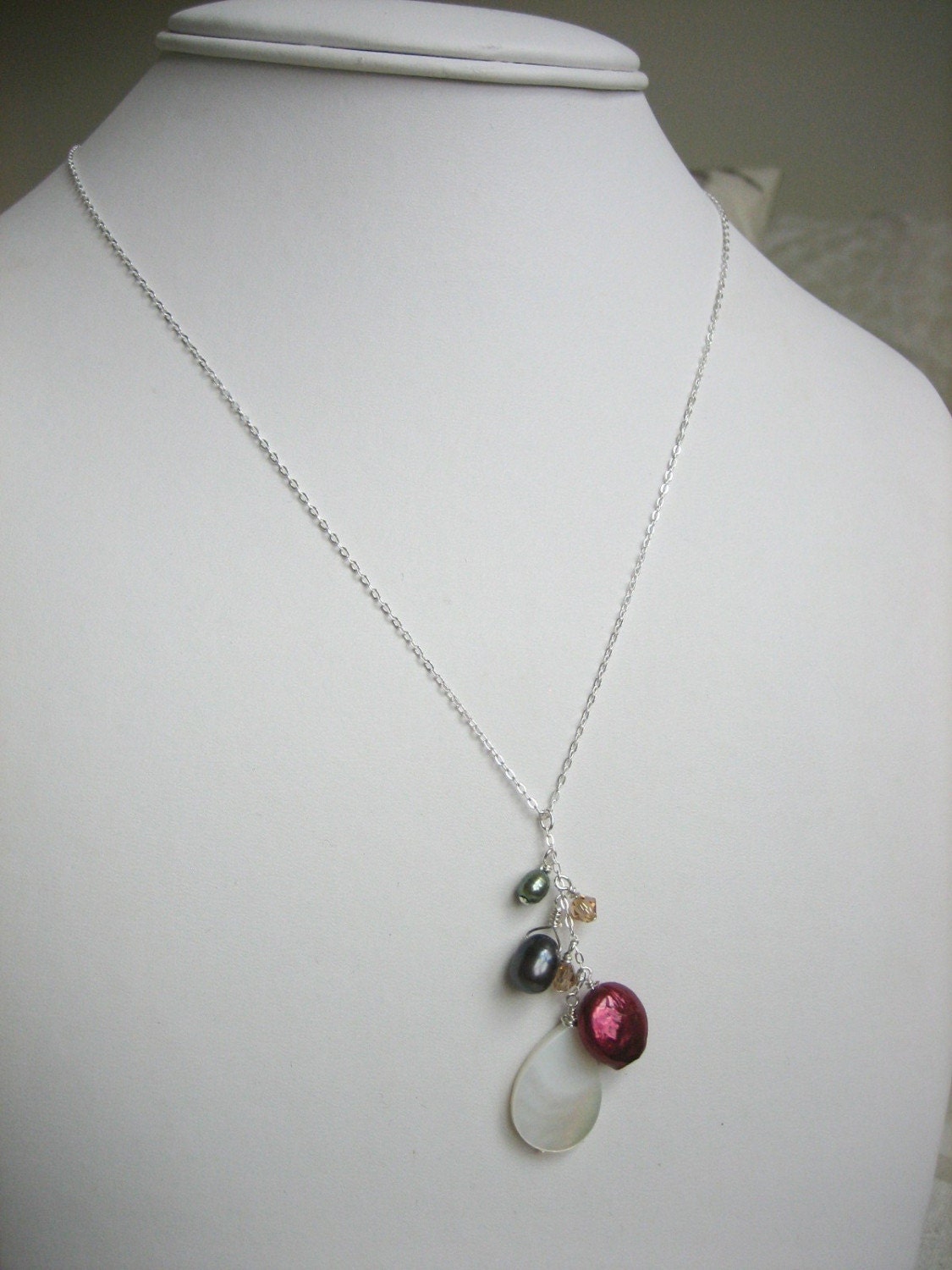 Edge of Summer Cluster Necklace