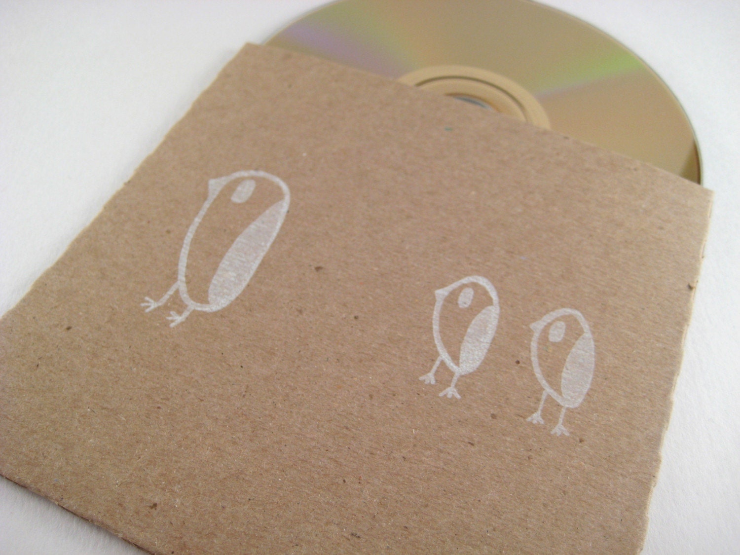 CD/DVD Sleeves - White Bird Family