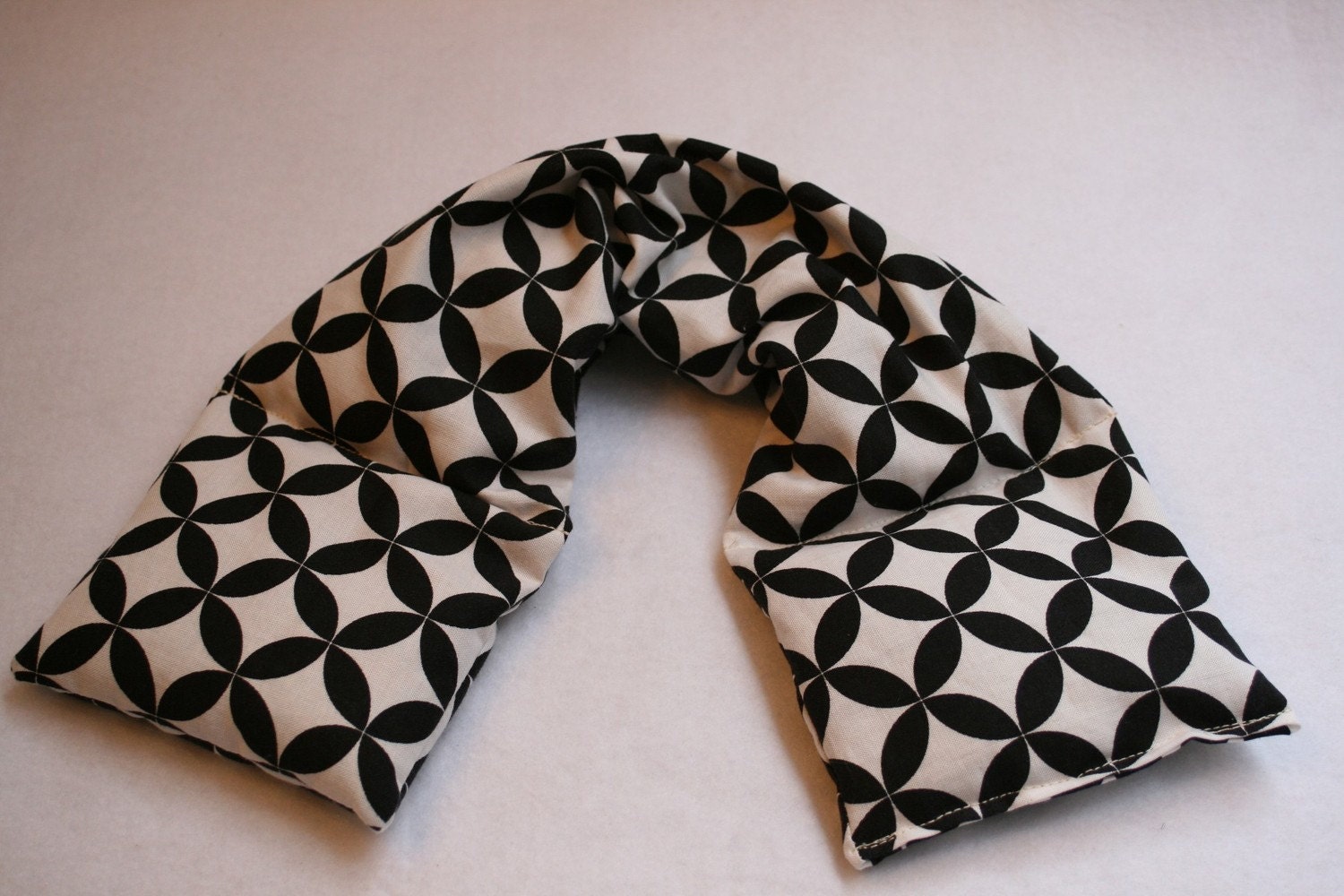 Heat Pack or Cold Therapy Wrap/ Neck Shoulder/ Flax Seed,Mint - Ships The Next Day-Diamond Eye