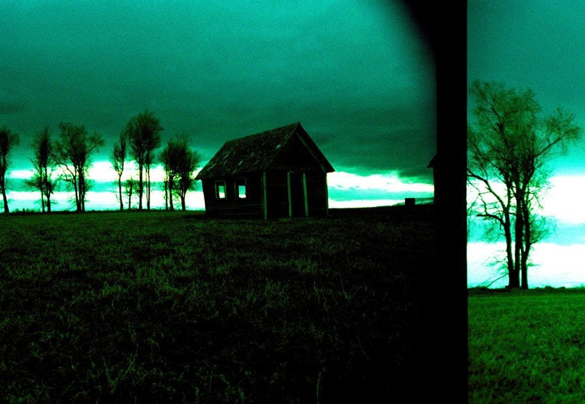 Green Barn . 8x10 Print