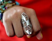 ABSTRACT ISOMETRIC RING (free shipping)