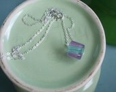 Cane Glass Cylinder Pendant free worldwide shipping