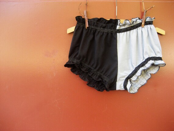 Jester Bloomers Sleepwear Two Toned Black and Light Gray size Medium Ready to Ship