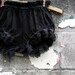 Victorian Noir Black Bloomers Undergear size XSmall