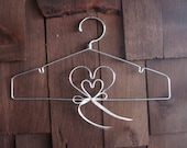 The Original Double Heart Lingerie Hanger or Home or Wedding Decoration