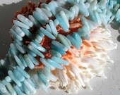 Amazonite Beads- Smooth Pebble Nugget Beads