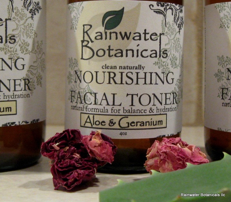 Nourishing Facial Toner With Aloe And Geranium