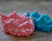 Instant Download, Just Be Happy Crochet Crown, PDF PATTERN - Various Sizes