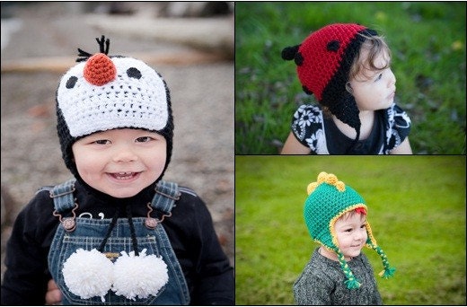 Just Be Happy Crochet Hats for Babies and Toddlers - PDF Book