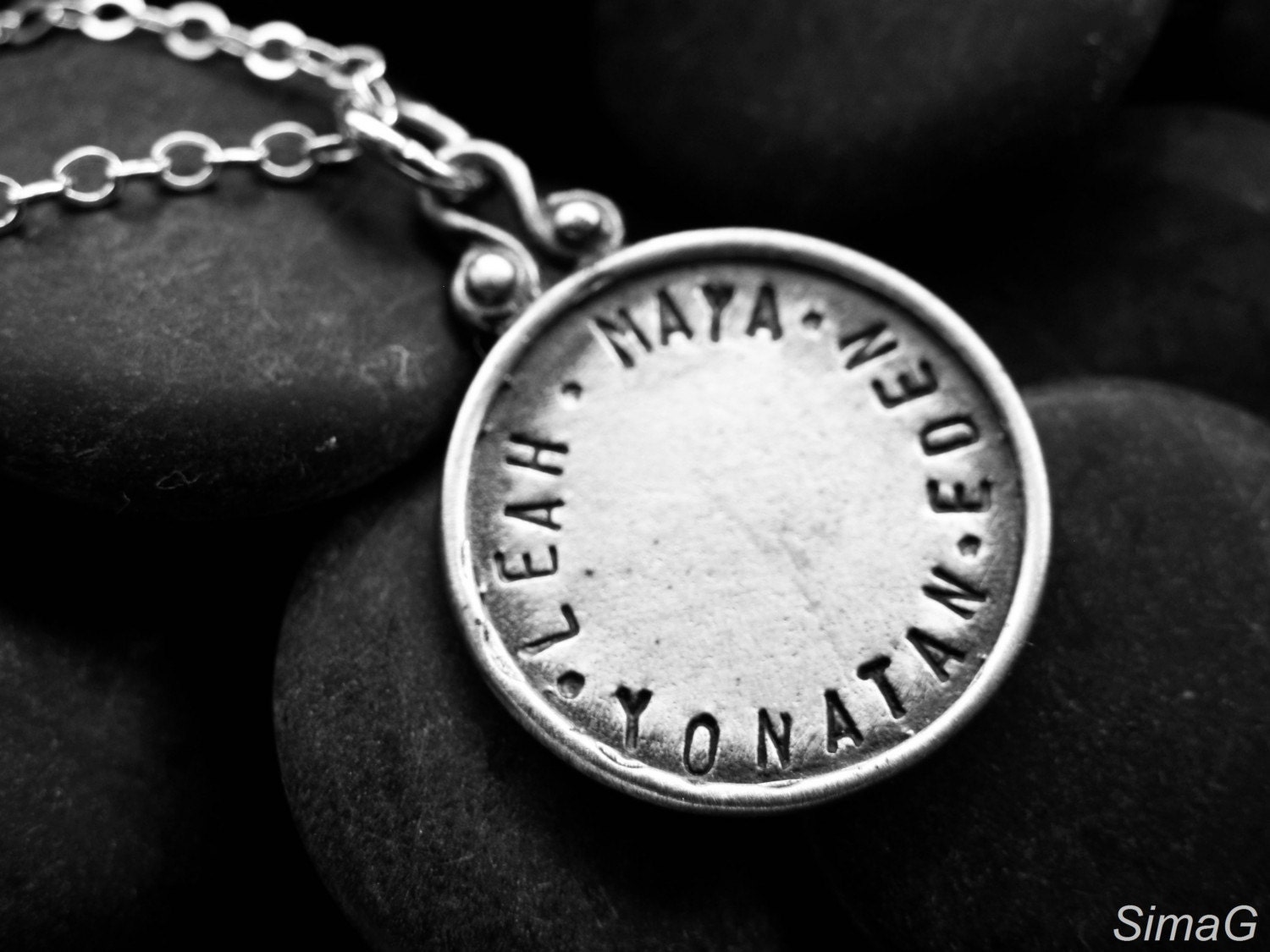 Every Disc Has A Story   -   1 disc  on a link chain - By Simag