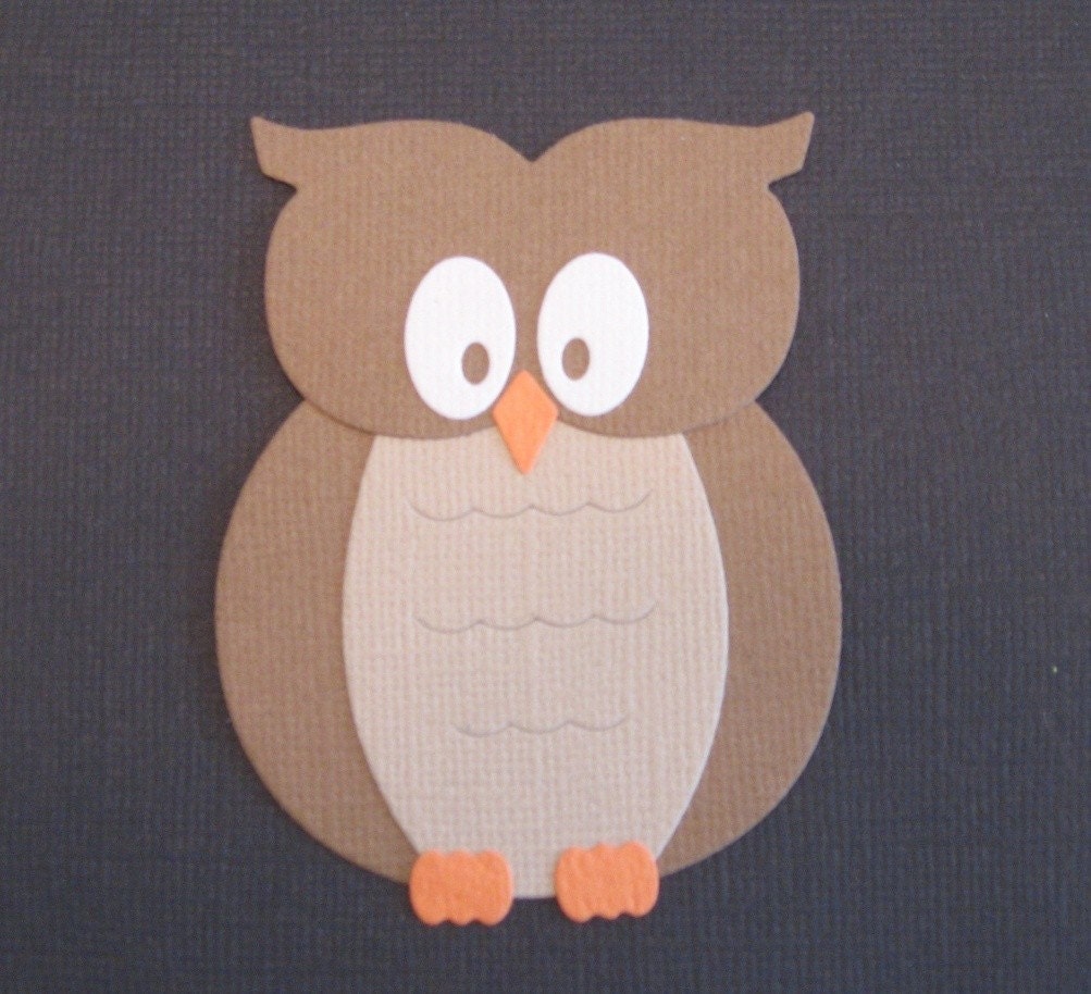 owl die cut