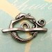 Mermaid Toggle Clasp Antique Pewter AP24