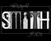 Alphabet Photo Letter Art - Letter Photography -Your Name Custom Designed in an 11x14 print.