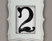 Wedding Table Number Cards - Set of 16 4x6 Number Photos