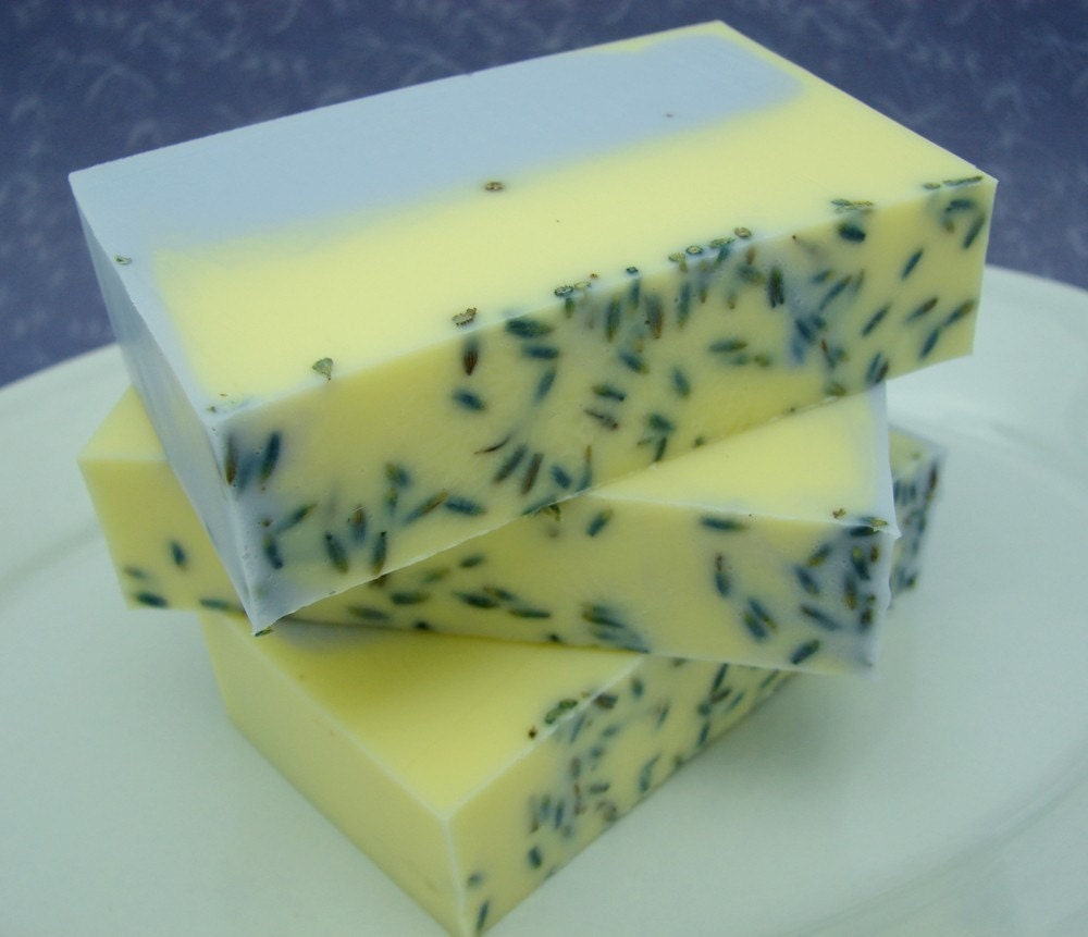 Lemon Lavender Goats Milk Soap