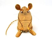 Star Wars C-3PO Mouse ornament felt mice hamster rat gift Star Wars Geek animal lover collector by TheHouseofMouse