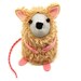 Cat Mouse ornament cute felt fur gift for animal lover or collector - Terry the Mouse in a Cat Suit