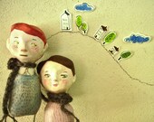 Love is warm OOAK artdolls