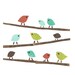 Turtle Family Children's Art Print - 8x10 Eco Wall Art