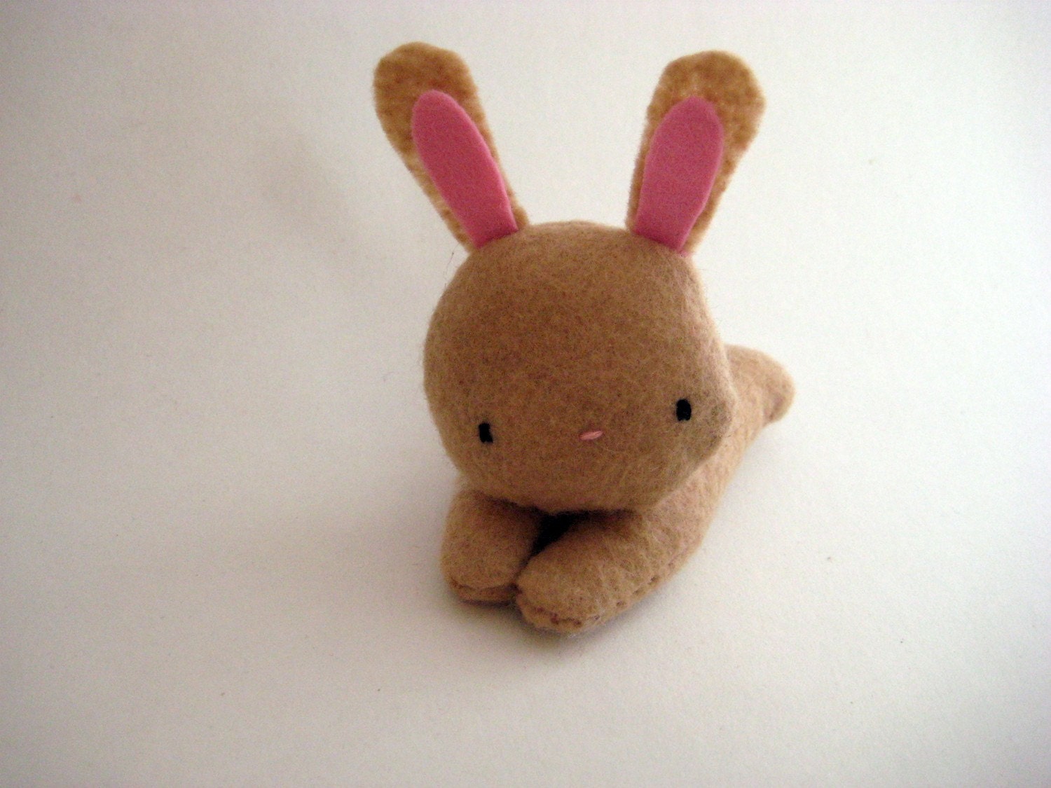Bernard, the Curious Felt Bunny