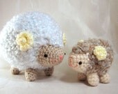 Amigurumi Crochet Pattern - Sheep Family Collection
