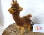 Needle Felted Alpaca Mirabelle Felted Creation