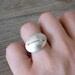 Taurus Constellation Ring in Conflict Free Diamond and Argentium Silver, Made To Order