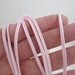 12 yards (11 meters) SOUTACHE passementerie braid. PALE PINK. 1/8 inch (3mm) wide. 556-117