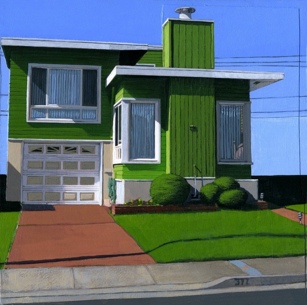 Westlake Green - limited edition archival print 26/100