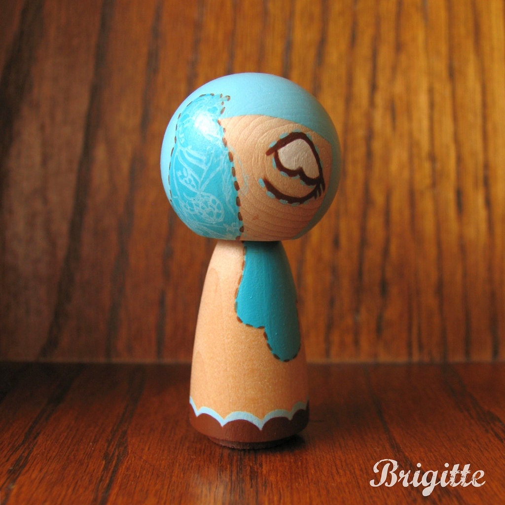 Kokeshi Doll 72 Stitches