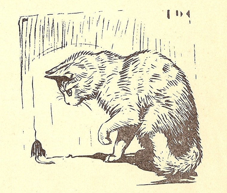 1944 Three Pieces from Cat's and Mice, Pussy Cat, Hickory Dickory, When Cats Get Up Sheet Music for children. Piano Ensemble