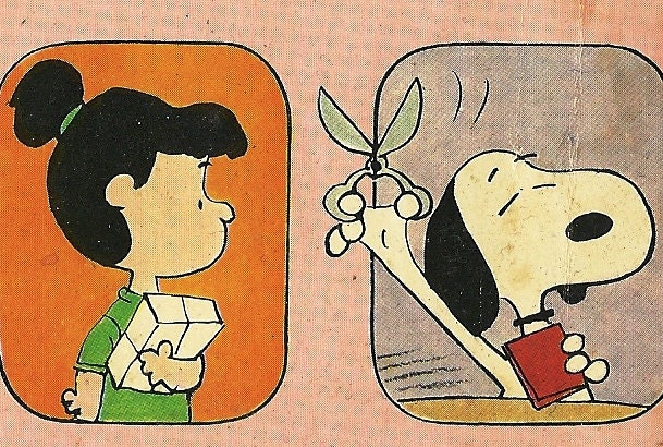 Vintage 1976 Be My Valentine Charlie Brown by Charles Schulz, Peanuts, Snoopy Woodstock, Lucy, Linus, Cartoon retro 1970's Comic Strip