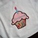 First Birthday cupcake Bib...Personalize...