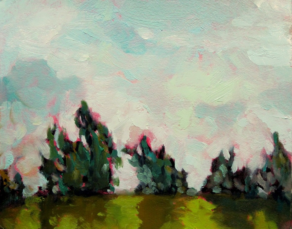 Fever Pitch, original oil painting, fine art, landscape